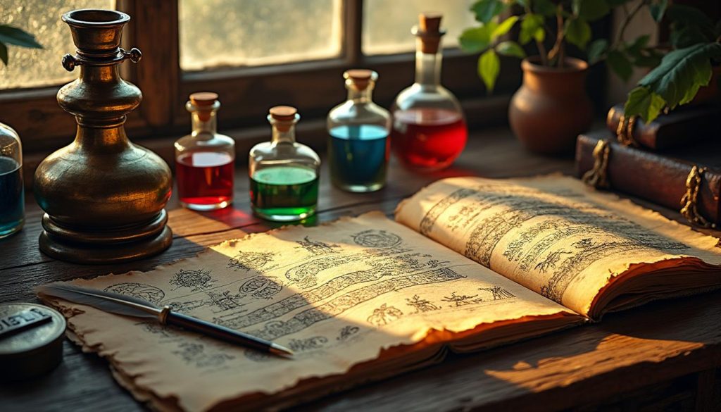 explorez les symboles alchimiques anciens et découvrez leur signification profonde dans l'art de la transformation.