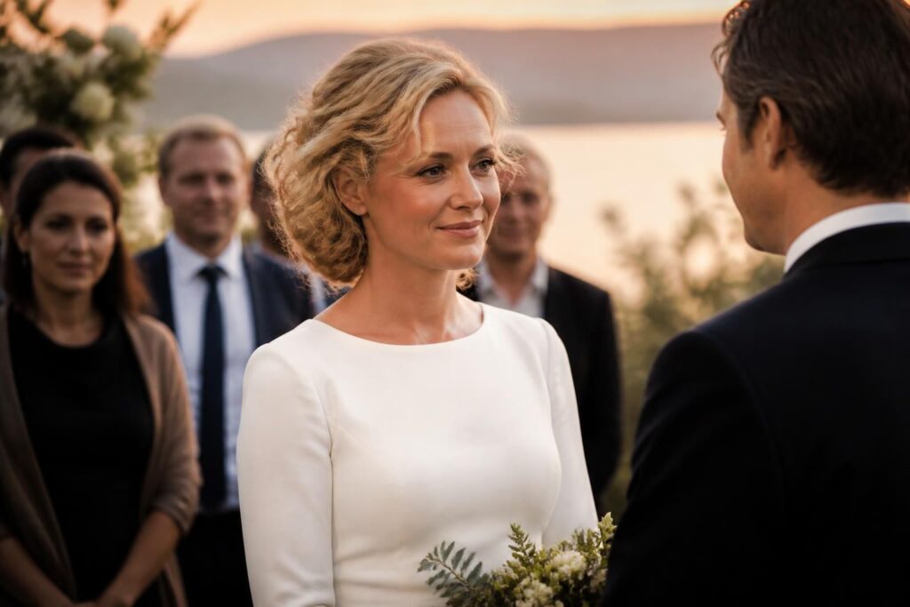 découvrez l'histoire discrète du premier mariage de caroline roux, une page méconnue de sa vie personnelle.
