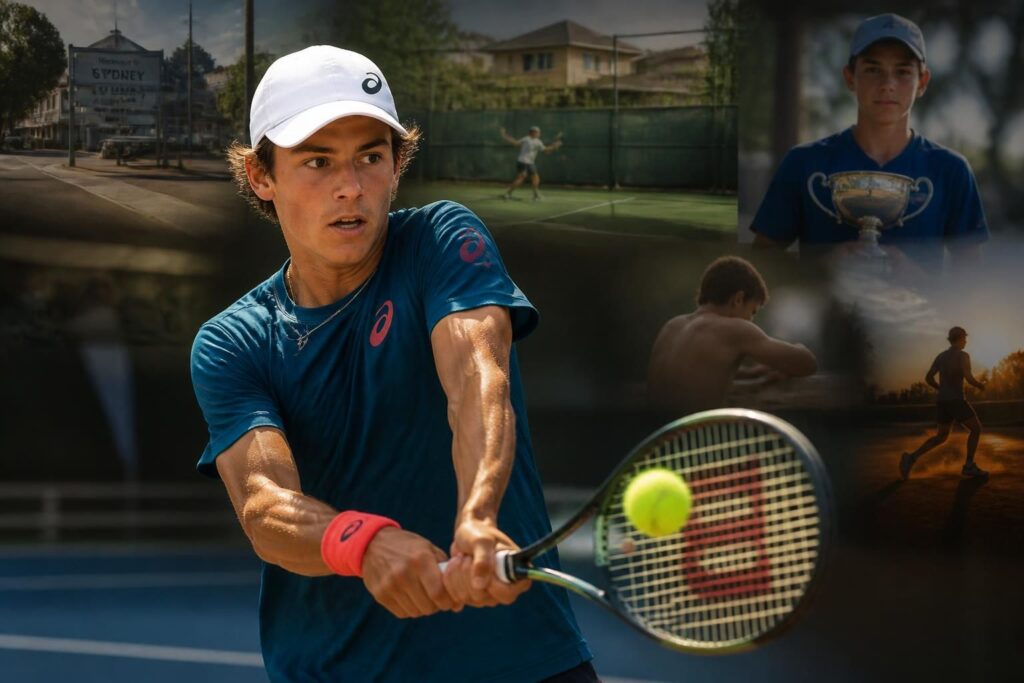 découvrez l'origine et le parcours étonnant d'alex de minaur, le jeune prodige du tennis qui surprend le monde par son talent et sa détermination.