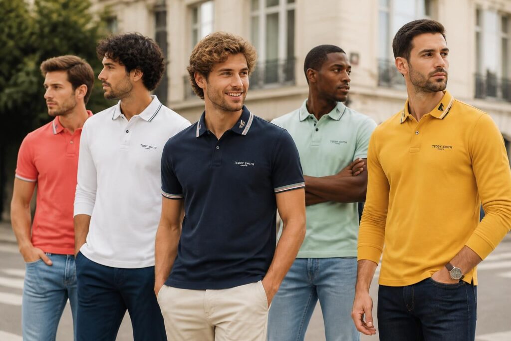 découvrez la collection de polos teddy smith pour homme, disponibles en plusieurs couleurs et manches pour s'adapter à tous les styles et occasions.