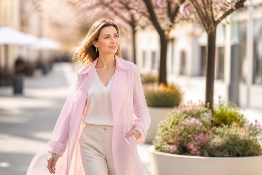 découvrez notre sélection de manteaux légers pour femmes, parfaits pour un style élégant et raffiné au printemps et en été. alliez confort et tendance avec nos modèles adaptés à toutes les occasions.