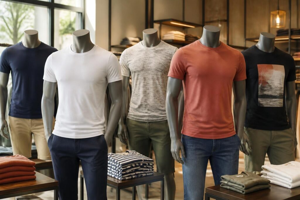 découvrez notre sélection de tee-shirts homme en soldes : les meilleures marques et modèles incontournables pour renouveler votre garde-robe à prix réduit.